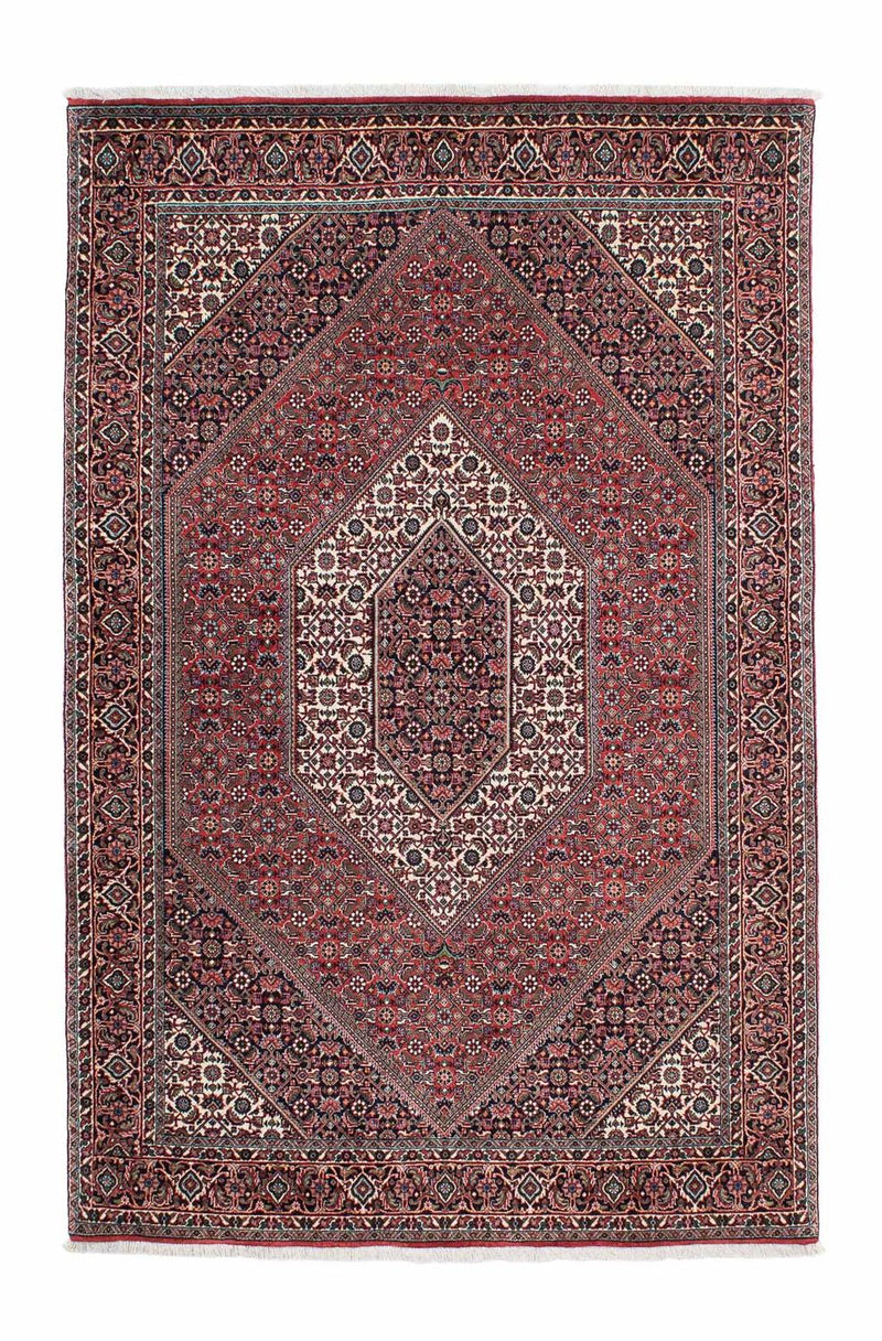 Bidjar Teppich 132x206cm - Perserteppich - hellrot