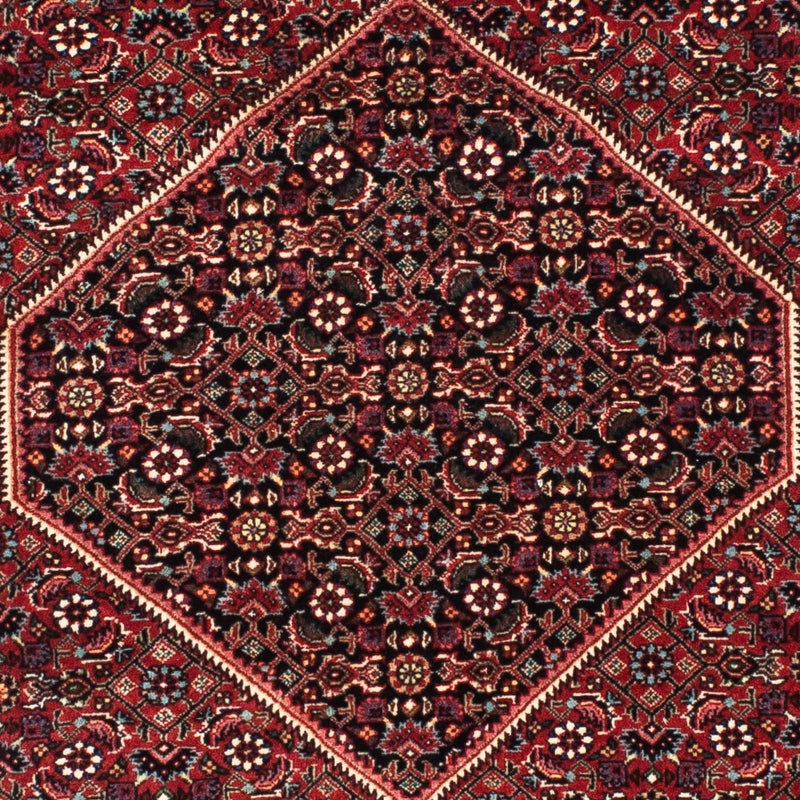 Bidjar Teppich 74x198cm - Perserteppich - dunkelrot