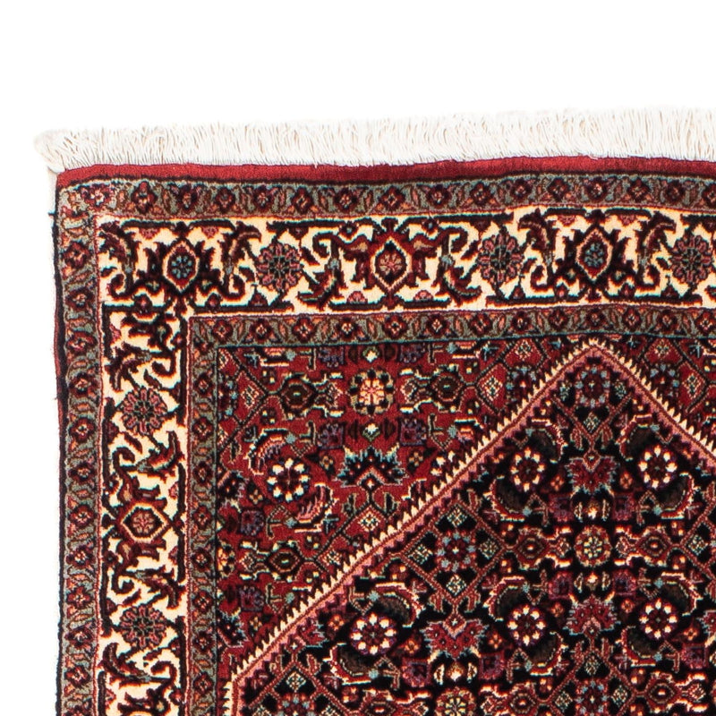 Bidjar Teppich 74x198cm - Perserteppich - dunkelrot