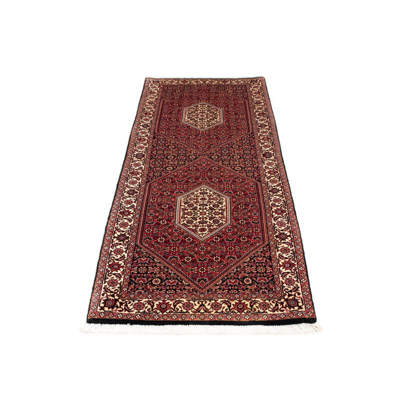 Bidjar Teppich 76x202cm - Perserteppich - dunkelrot