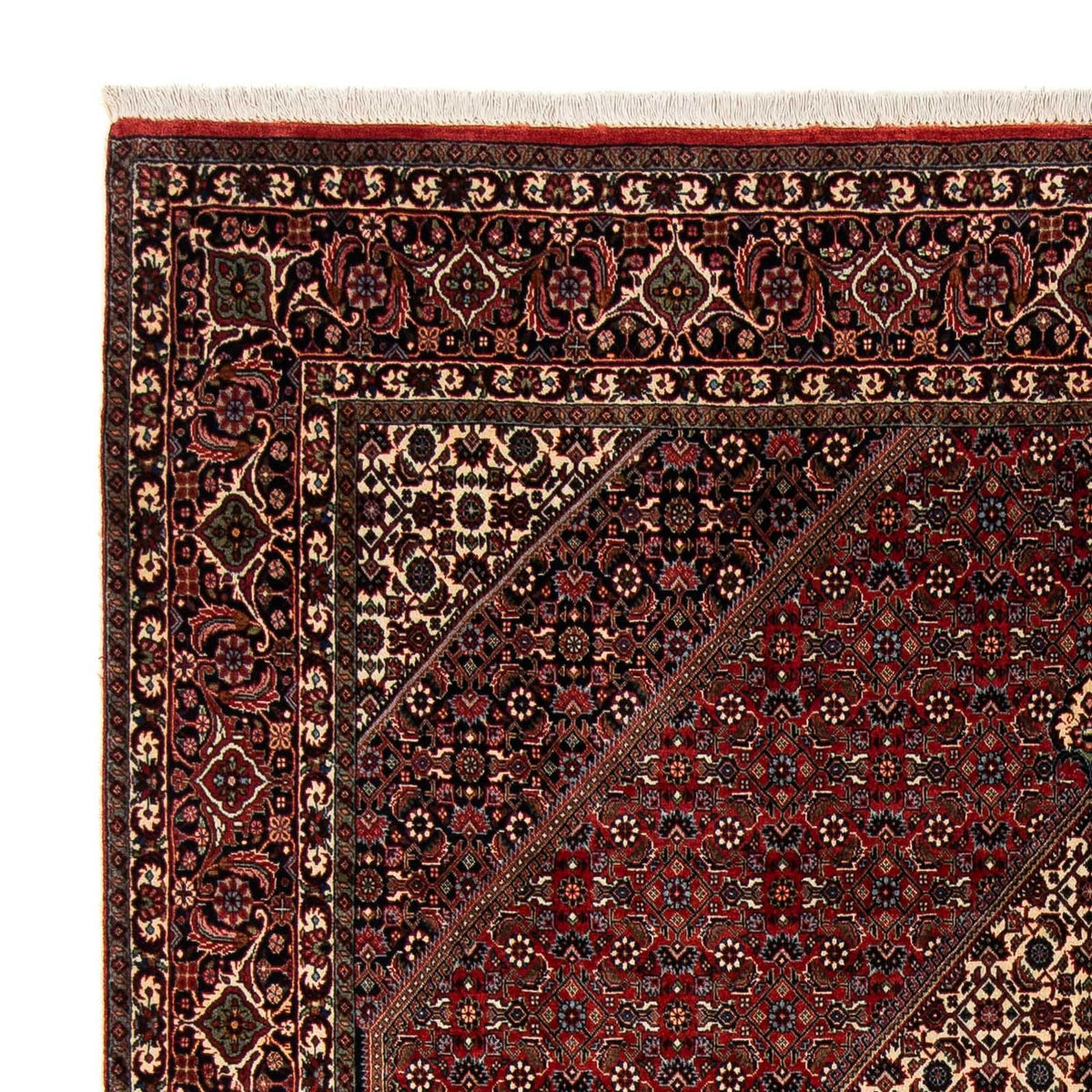 Bidjar Teppich 200x237cm - Perserteppich - dunkelrot