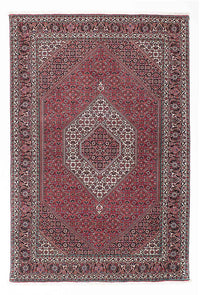 Bidjar Teppich 133x200cm - Perserteppich - hellrot – product image