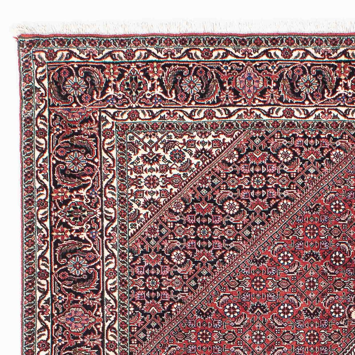 Bidjar Teppich 133x200cm - Perserteppich - hellrot