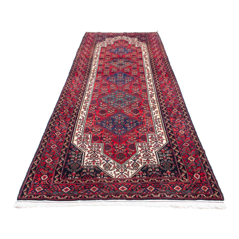 Senneh Teppich 114x352cm - Perserteppich - rot