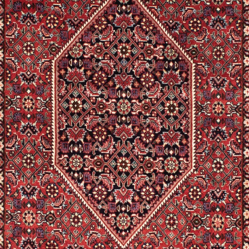 Bidjar Teppich 74x200cm - Perserteppich - dunkelrot