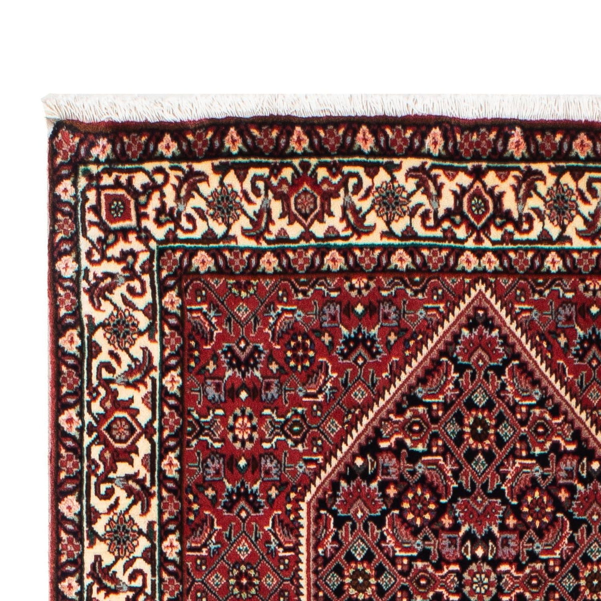 Bidjar Teppich 74x200cm - Perserteppich - dunkelrot