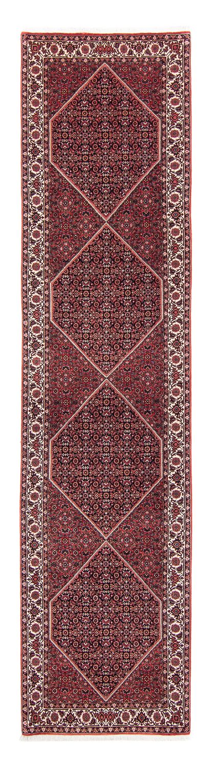 Bidjar Teppich 83x350cm - Perserteppich - dunkelrot