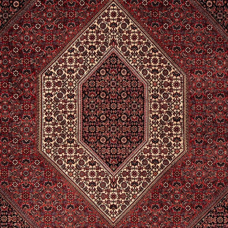 Bidjar Teppich 202x251cm - Perserteppich - dunkelrot