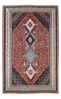 Kaschkuli Teppich 139x225cm - Perserteppich - dunkelrot – product image