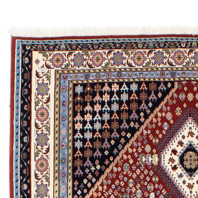 Kaschkuli Teppich 139x225cm - Perserteppich - dunkelrot
