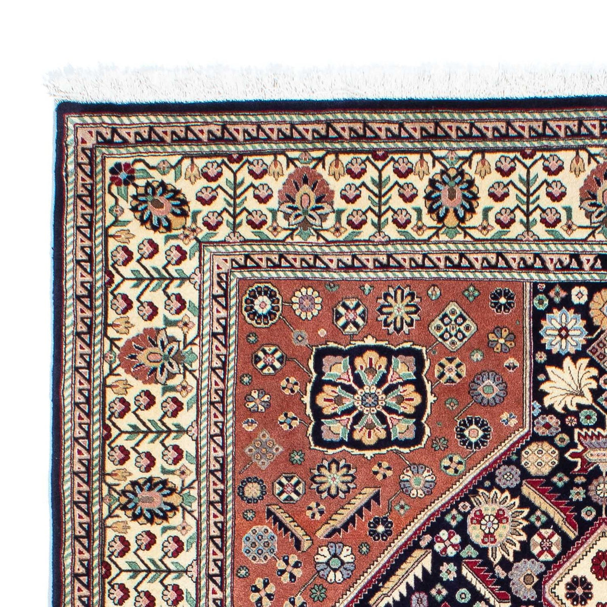Kaschkuli Teppich 148x203cm - Perserteppich - dunkelblau