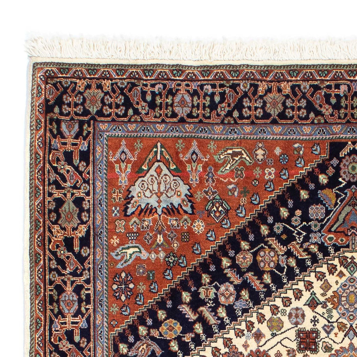 Kaschkuli Teppich 140x180cm - Perserteppich - dunkelblau