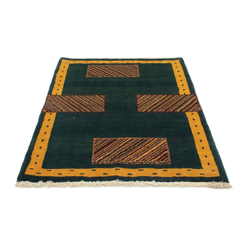 Loribaft Teppich Perser 102x143cm - Orientteppich - grün