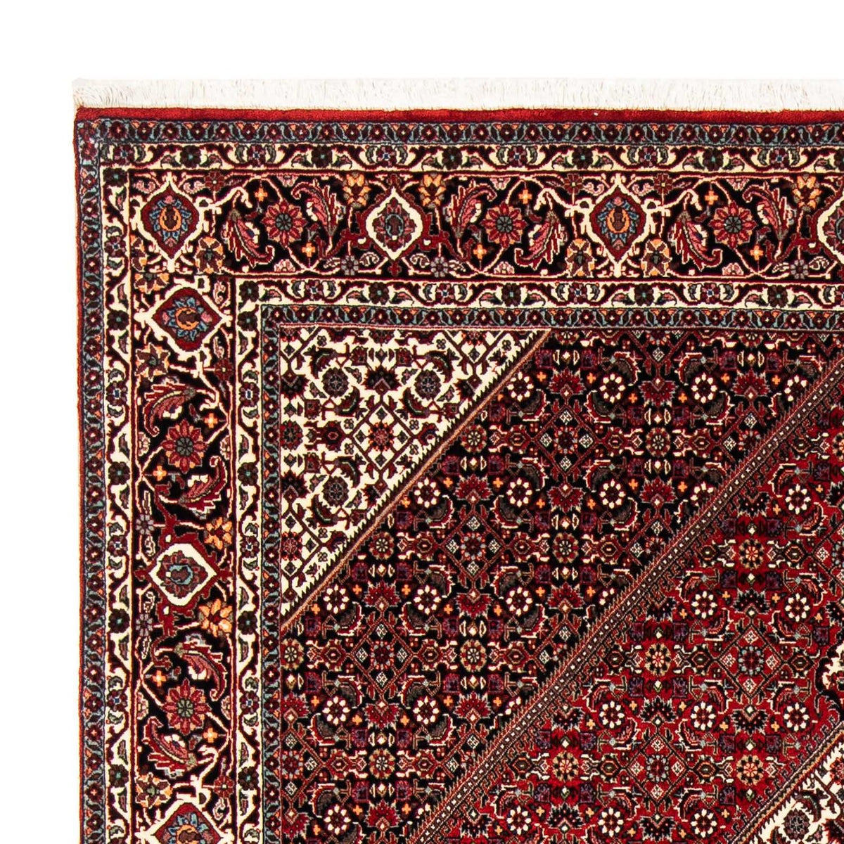 Bidjar Teppich 172x240cm - Perserteppich - dunkelrot