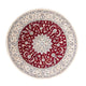 Nain Teppich 253x253cm - Perserteppich - dunkelrot