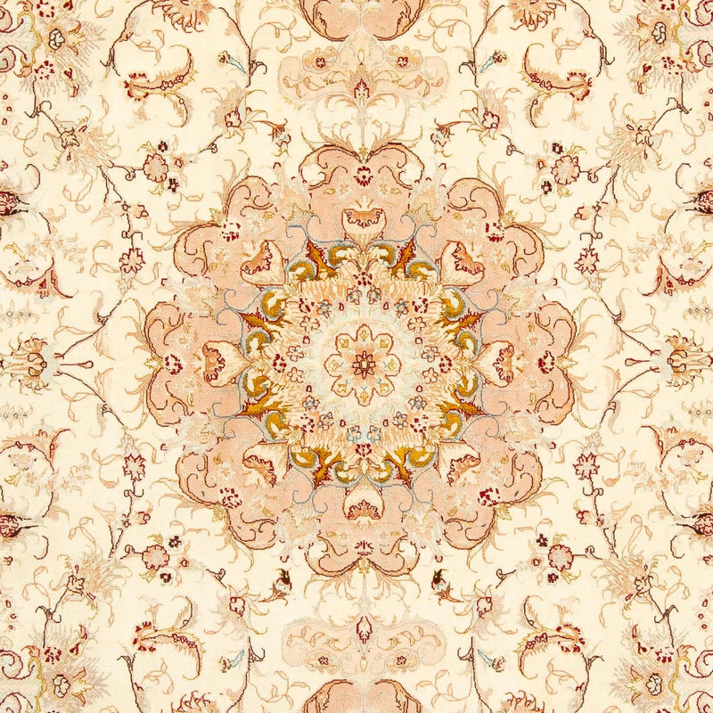 Täbriz - 50 Raj Teppich 200x310cm - Perserteppich - beige