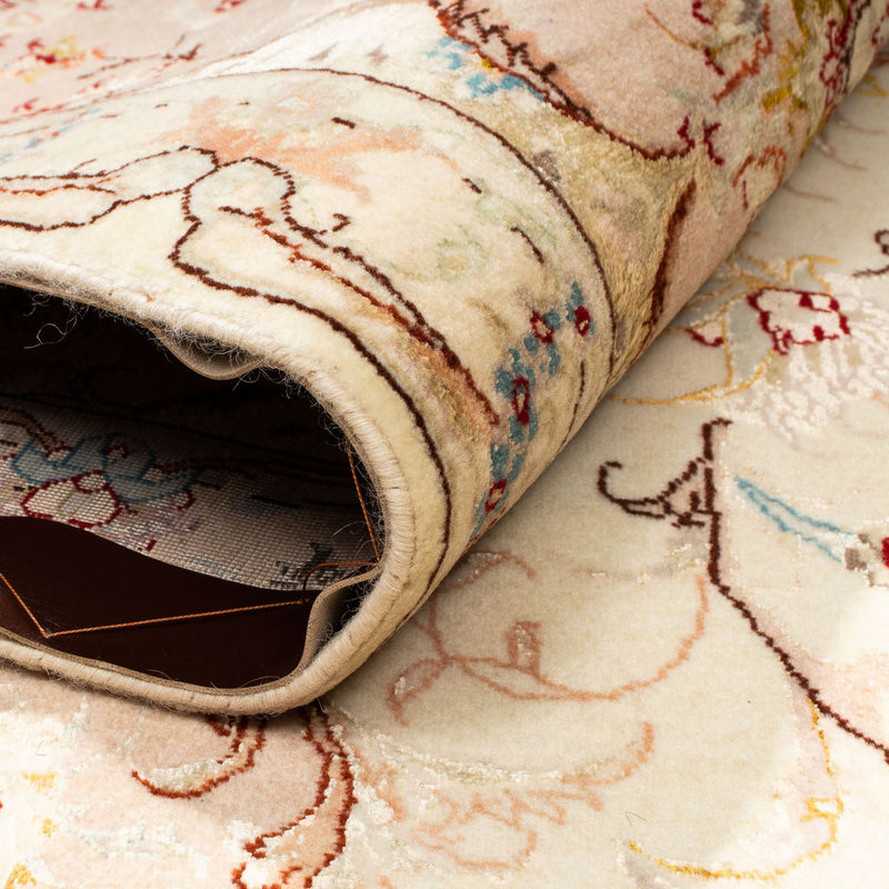 Täbriz - 50 Raj Teppich 200x310cm - Perserteppich - beige