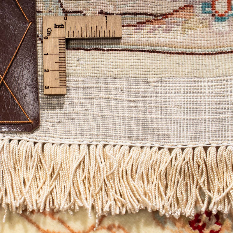 Täbriz - 50 Raj Teppich 200x310cm - Perserteppich - beige