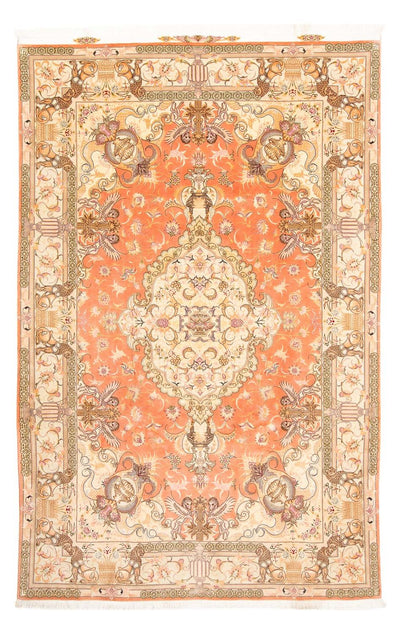 Täbriz - 50 Raj Teppich 200x304cm - Perserteppich - beige