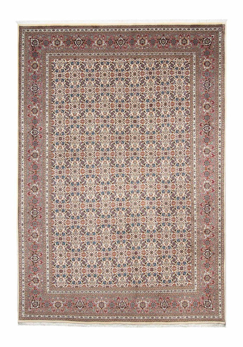 Täbriz Teppich 206x297cm - Perserteppich - beige
