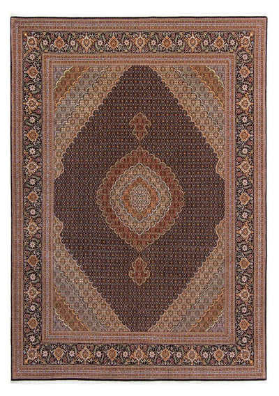Täbriz Teppich 253x360cm - Perserteppich - dunkelbraun