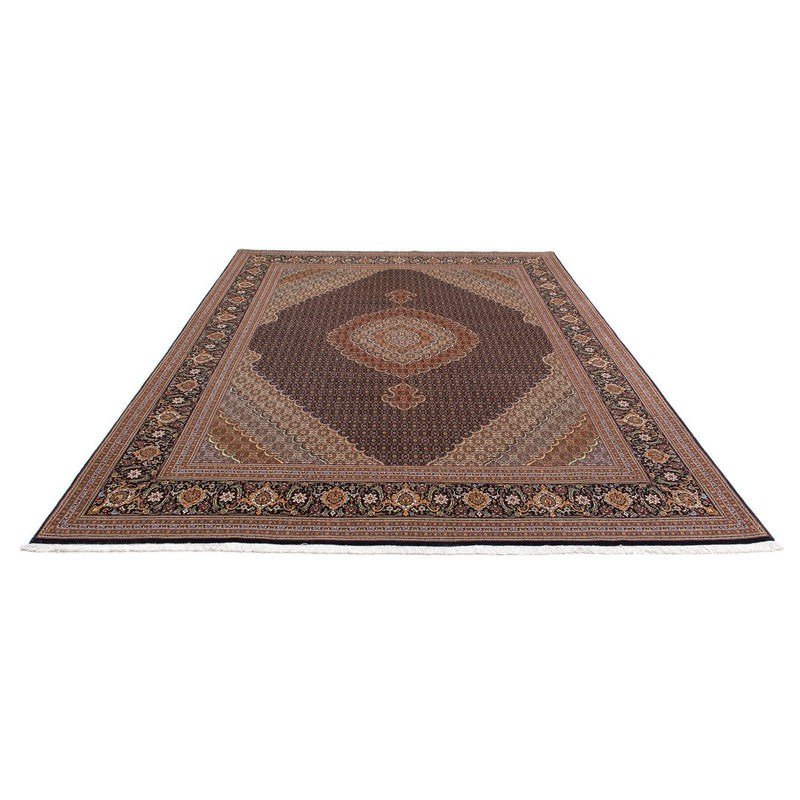 Täbriz Teppich 253x360cm - Perserteppich - dunkelbraun