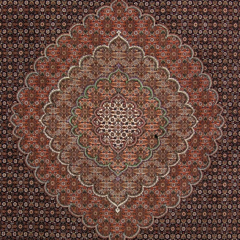 Täbriz Teppich 256x370cm - Perserteppich - braun