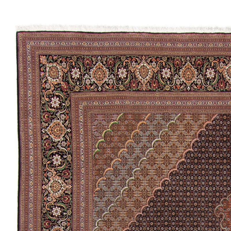 Täbriz Teppich 256x370cm - Perserteppich - braun