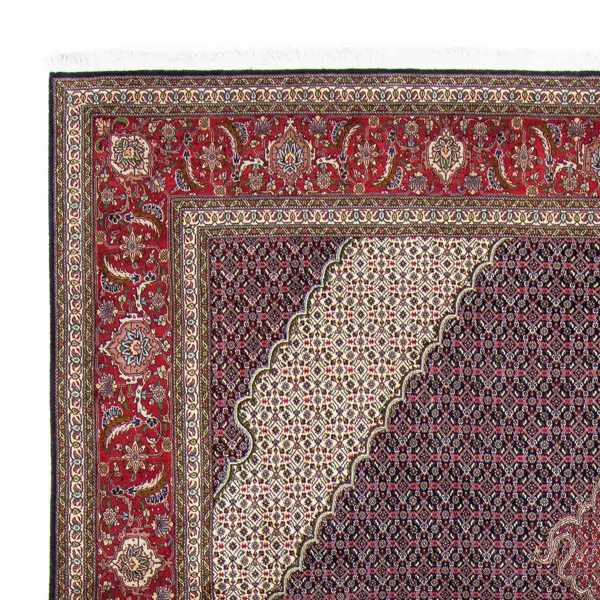Täbriz Teppich 252x360cm - Perserteppich - rot