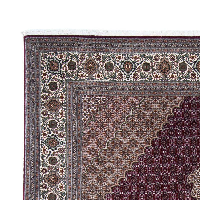 Täbriz Teppich 204x303cm - Perserteppich - dunkelrot
