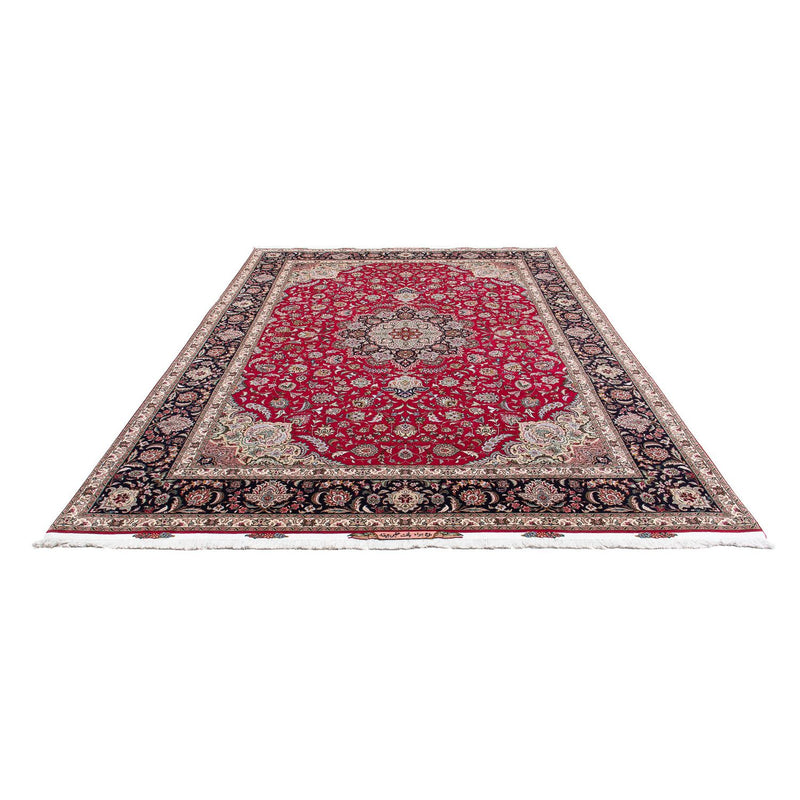 Täbriz - 50 Raj Teppich 250x350cm - Perserteppich - rot