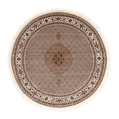 Täbriz Teppich 247x248cm - Perserteppich - beige