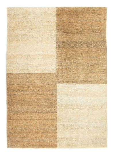 Nepal Teppich 146x201cm - Wollteppich - beige