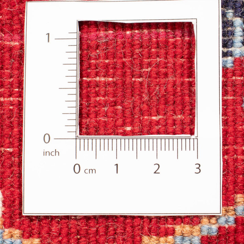 Nain Teppich 84x127cm - Perserteppich - dunkelrot