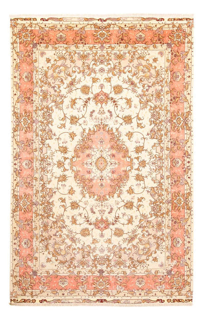 Täbriz - 50 Raj Teppich 200x308cm - Perserteppich - beige