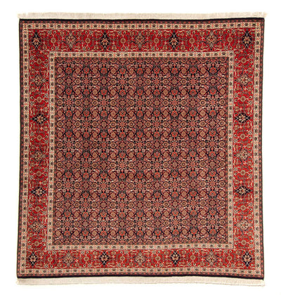 Täbriz Teppich 201x210cm - Perserteppich - dunkelblau