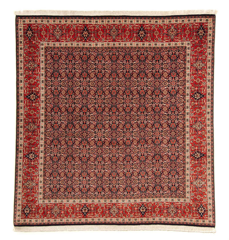 Täbriz Teppich 201x210cm - Perserteppich - dunkelblau