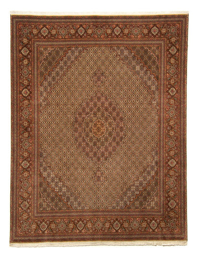 Täbriz Teppich 200x250cm - Perserteppich - braun