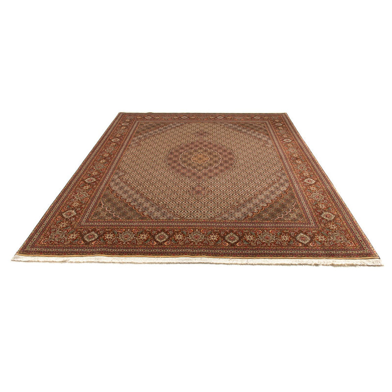 Täbriz Teppich 200x250cm - Perserteppich - braun