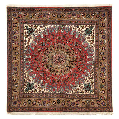 Täbriz - 50 Raj Teppich 200x202cm - Perserteppich - mehrfarbig