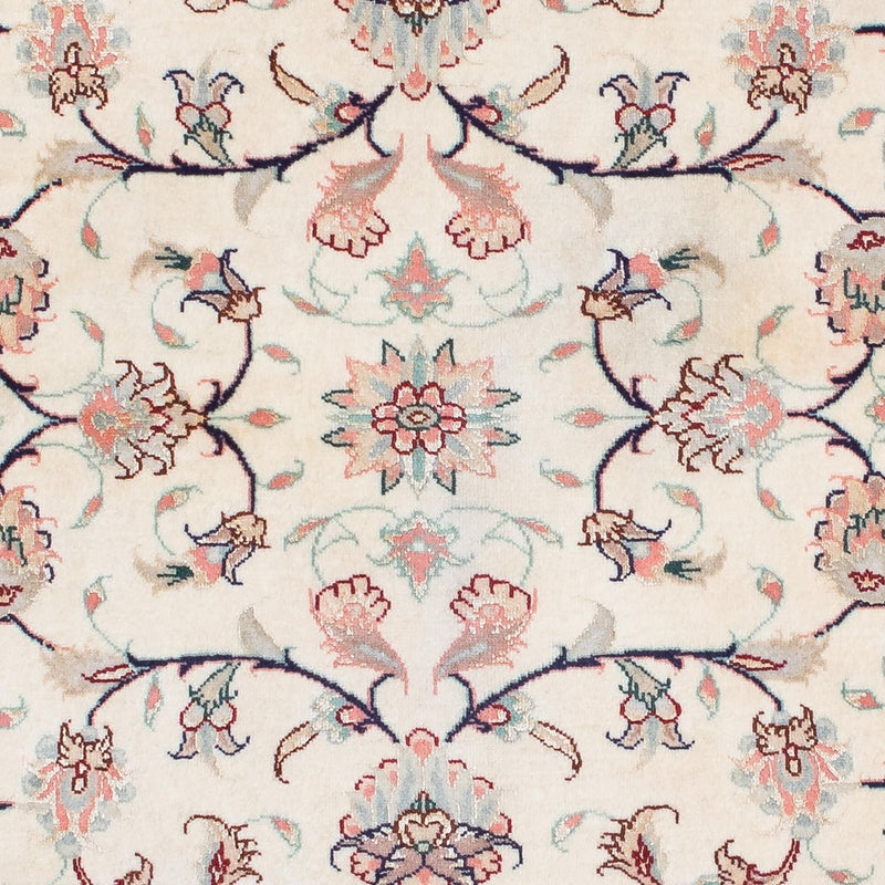 Täbriz - 50 Raj Teppich 77x183cm - Perserteppich - beige