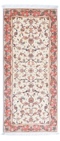 Täbriz - 50 Raj Teppich 77x187cm - Perserteppich - beige – product image