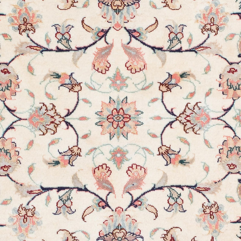 Täbriz - 50 Raj Teppich 77x187cm - Perserteppich - beige