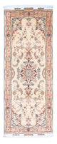 Täbriz - 50 Raj Teppich 81x212cm - Perserteppich - beige