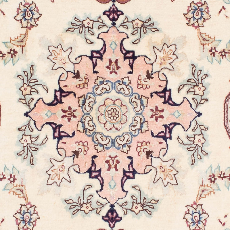 Täbriz - 50 Raj Teppich 81x212cm - Perserteppich - beige