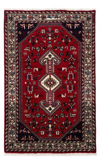 Abadeh Teppich 99x163cm - Perserteppich - dunkelrot – product image