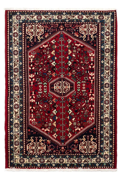 Abadeh Teppich 101x150cm - Perserteppich - dunkelrot