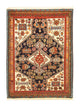 Ghashghai Teppich 102x133cm - Perserteppich - dunkelblau