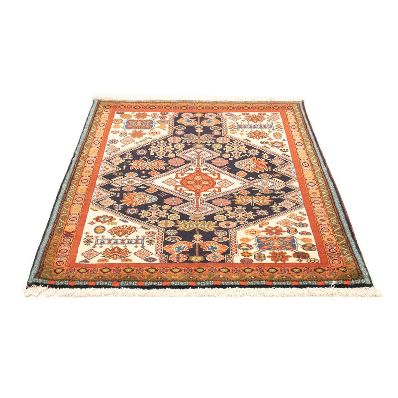 Ghashghai Teppich 102x133cm - Perserteppich - dunkelblau