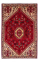 Abadeh Teppich 103x161cm - Perserteppich - dunkelrot